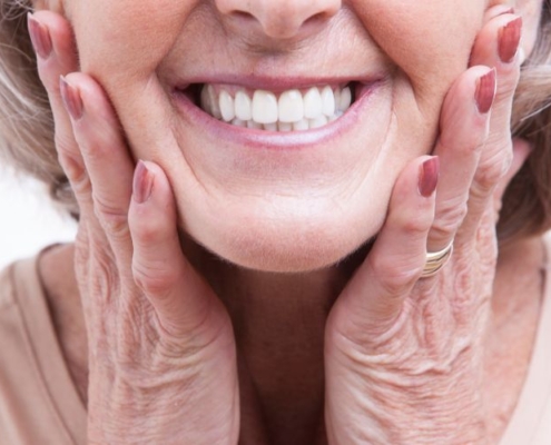 dostawienie zęba do protezy szkieletowej